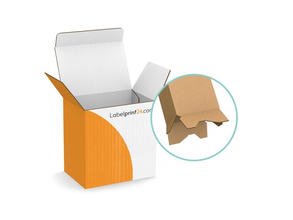 Packaging Supplier- Tuck Top Snap-Lock Bottom Corrugated Box