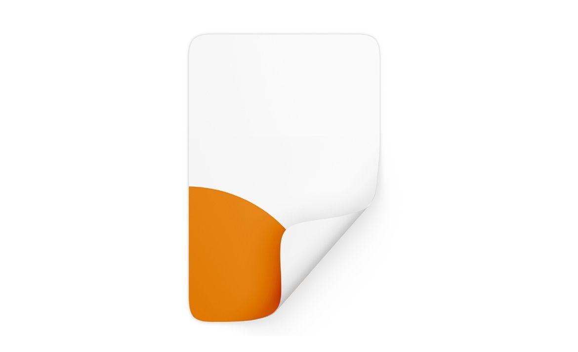 Print rectangular stickers