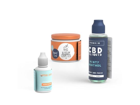 Wickeletiketten auf Produkte