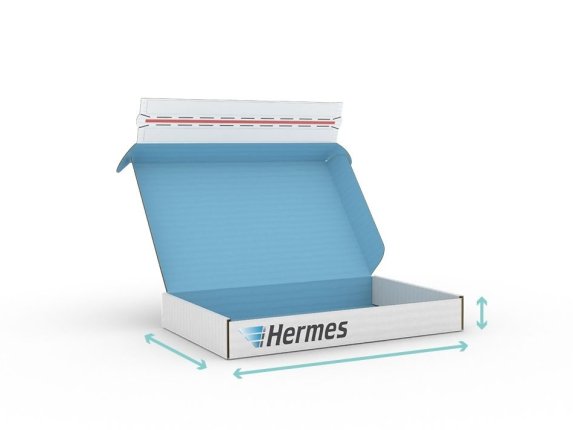 Hermes Karton aus Wellpappe