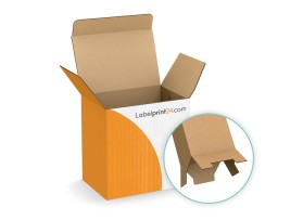 PETAFLOP Boîte en Carton Ondulé 15,3x15,3x15,3 cm, Lot de 25 Petites Boites  Carton d'Expédition : : Fournitures de bureau