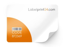 Barcode labels,numbered labels and QR codes