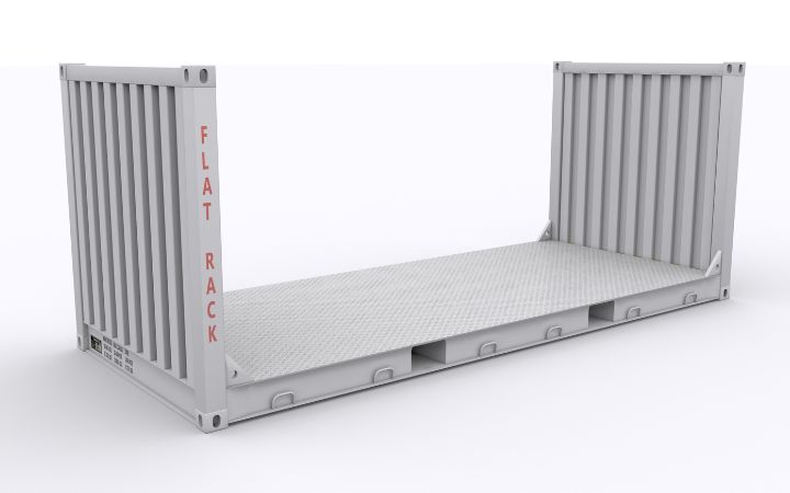 Flat-Rack Container