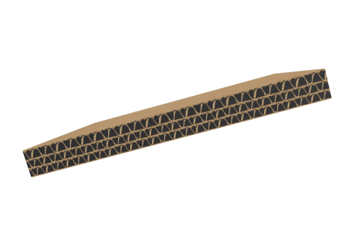 Dreiwellige Wellpappe Dreiwellige Wellpappe