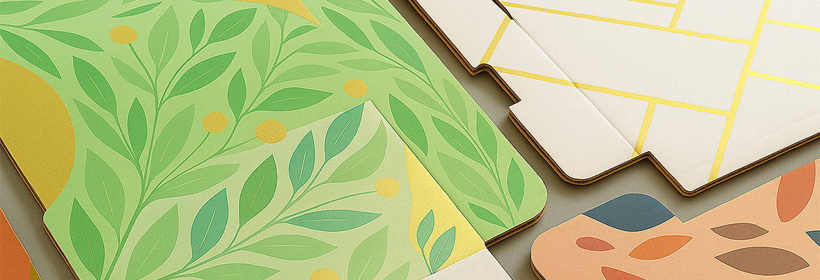 Bedruckte und veredelte Wellpappe Kartonagen Bedruckte und veredelte Wellpappe Kartonagen