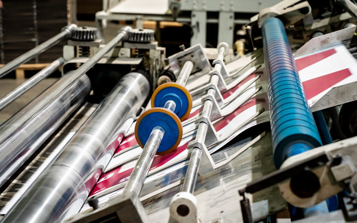 Flexodruck von Wellpappe Flexodruck von Wellpappe