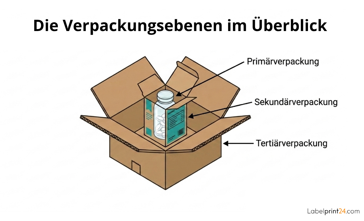 Die Verpackungsebenen im Überblick