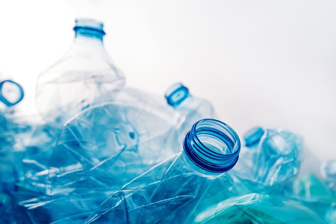 Polyethylenterephthalat (PET) Flaschen 