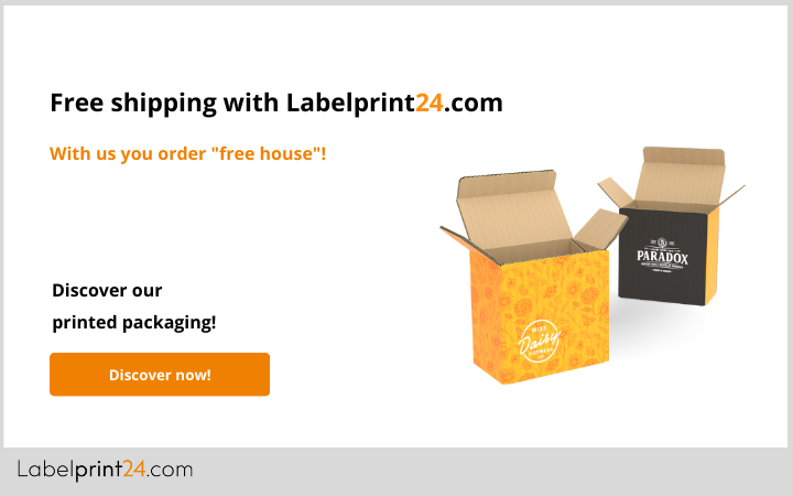 Free shipping with Labelprint24