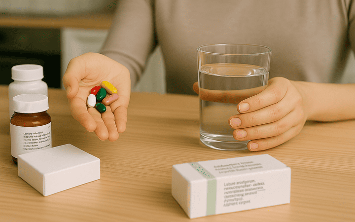 Einnahme von Arzneimitteln 