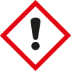 Gefahrenkennzeichnung: Ausrufezeichen - akut toxische Stoffe