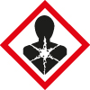 Gefahrenkennzeichnung: Menschlicher Torso - Atemwegssensibilisierende Stoffe