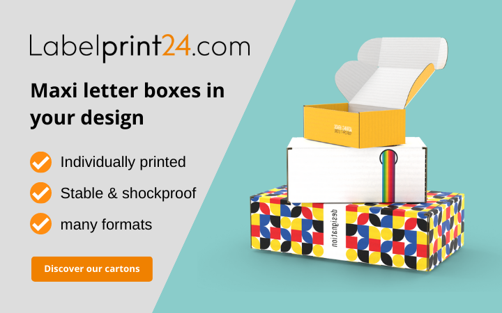 Maxi letter boxes in your design