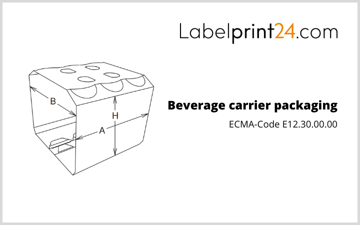 Beverage carrier packaging ECMA-Code E12.30.00.00