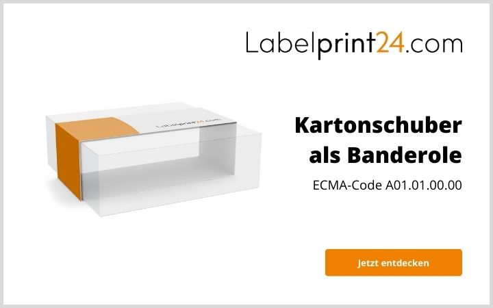 Kartonschuber als Banderole  von Labelprint24 bestellen