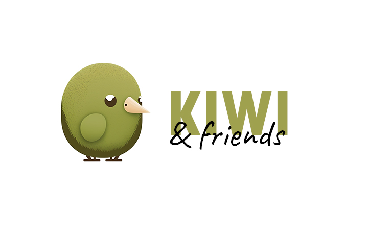 KIWI & friends Logo - Einzigartigkeit