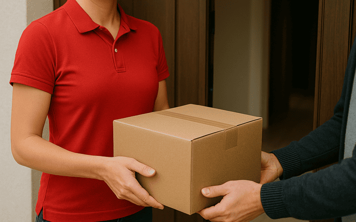 DPD Postbote DPD Postbote