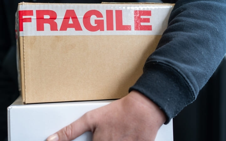 fragile packaging box