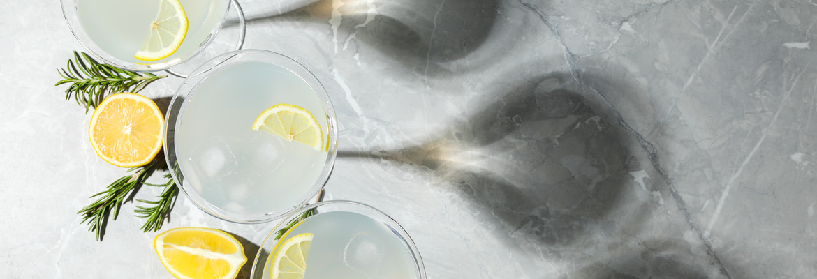 Qualität von Gin und ihren Etiketten 