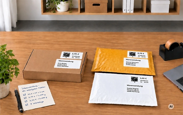 Warensendungen richtig verpackt Warensendungen richtig verpackt