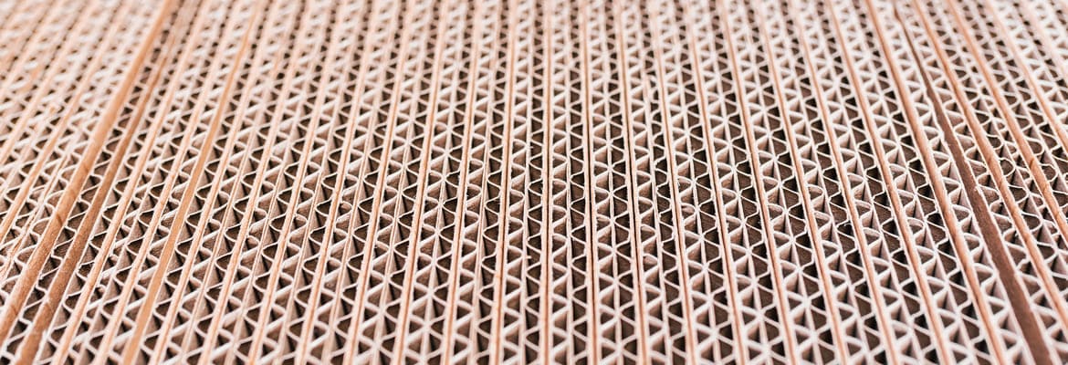 Leistungsfähige Wellpappe quer Leistungsfähige Wellpappe quer