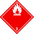 Gefahrstoffklasse 3 Symbol