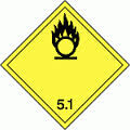 Gefahrstoffklasse 5 Symbol