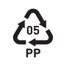 Recyclingsymbol 05 PP