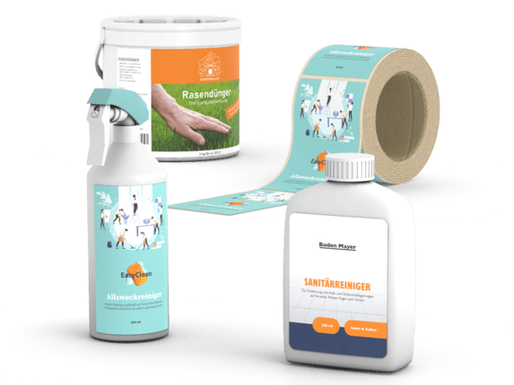 Chemieetiketten Chemieetiketten