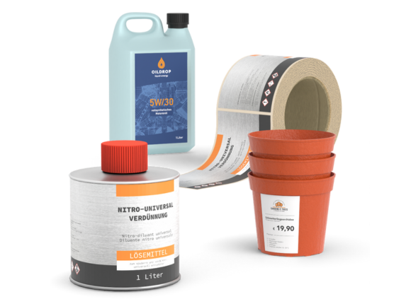 Industrieetiketten Industrieetiketten