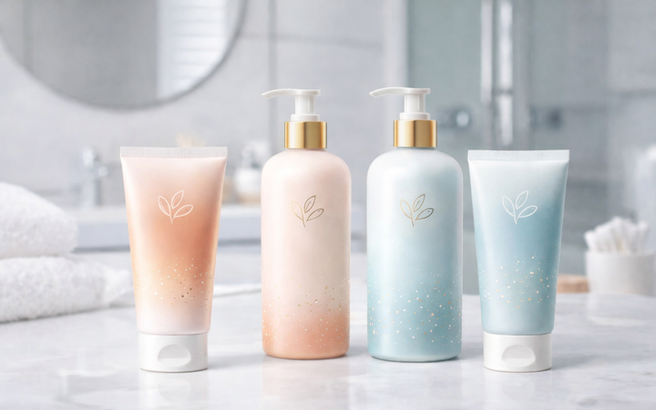 Kosmetikverpackung Cremes