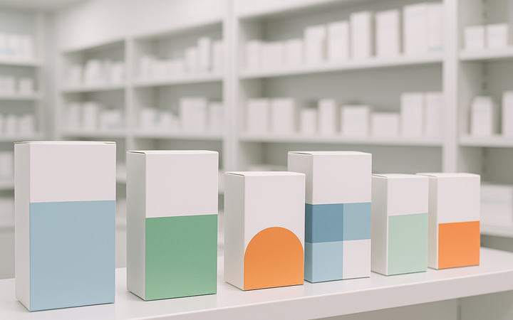 Verpackung für Tabletten