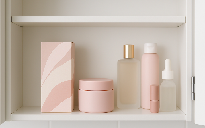 Kartonverpackung für Hautcremes