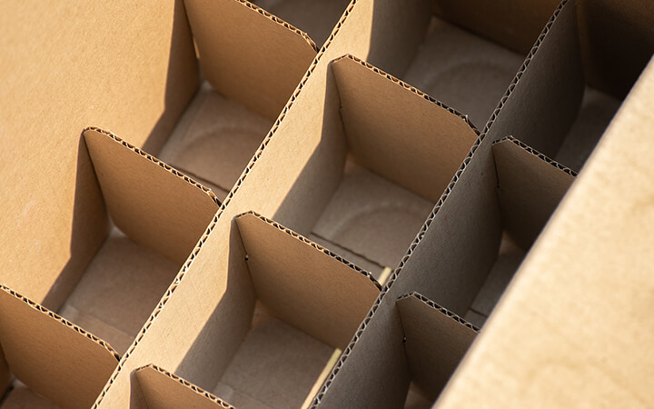Inlay shipping box