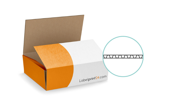 Versandkarton – Einfachwellpappe