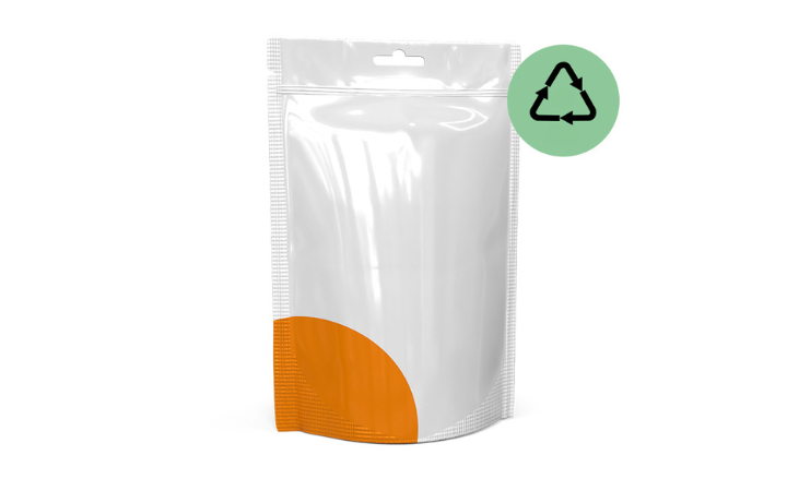 Recycelbare Standbodenbeutel