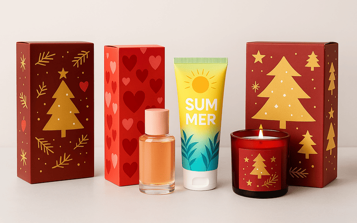 Kosmetikverpackung Sonderausgaben