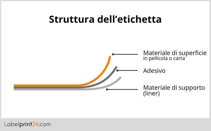 Struttura etichette