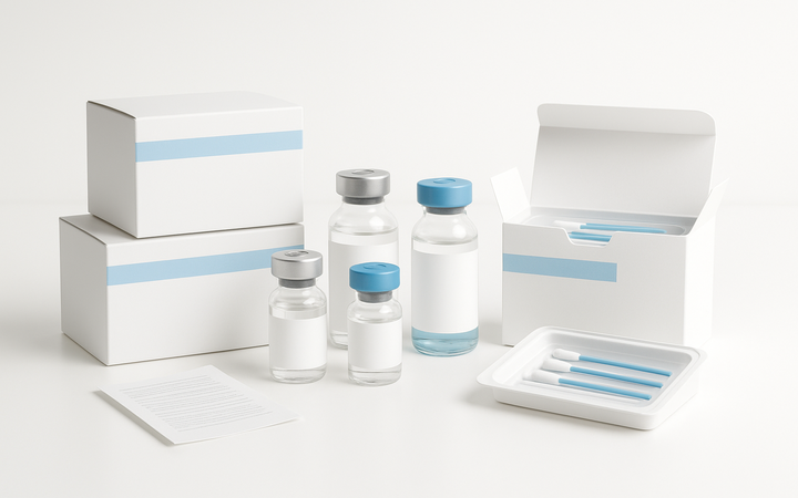 Krankenhaus- und Laborverpackungen