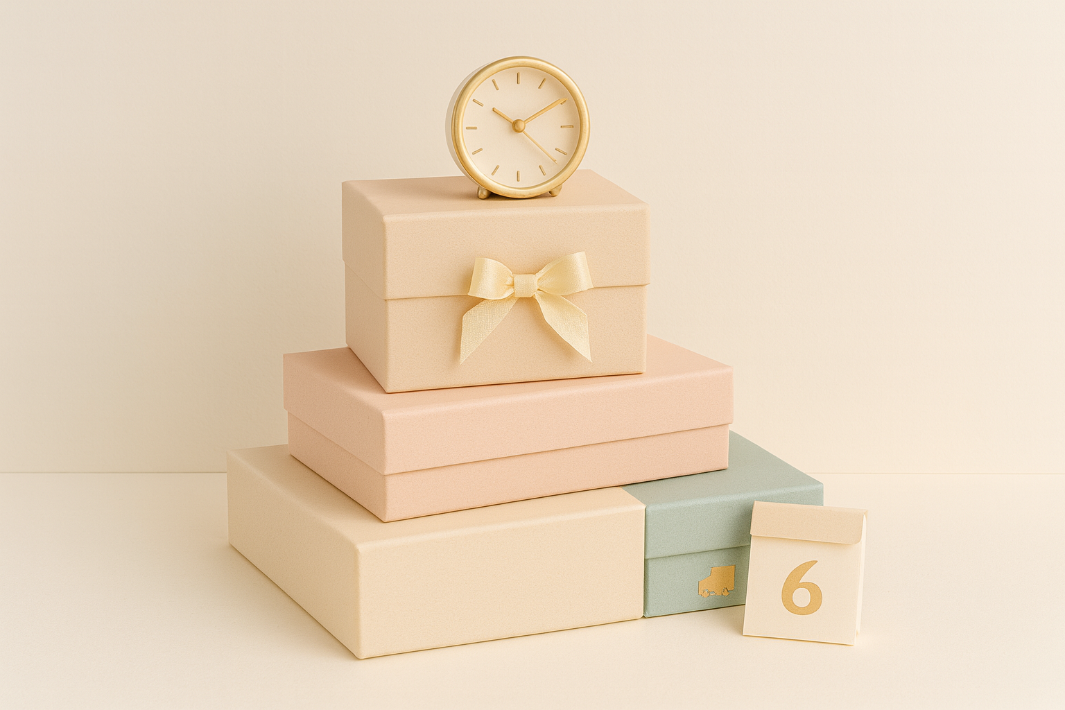 Produktions- & Lieferzeiten von Luxusverpackungen 