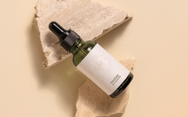 Aufkleber für Kosmetik