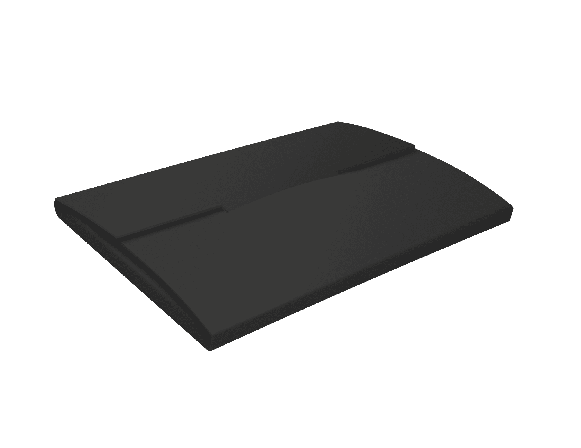 Black pocket folder