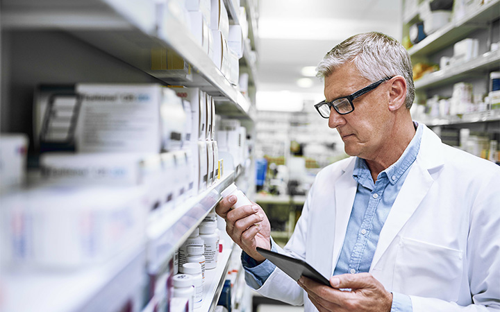 Etiketten für die Pharmaindustrie