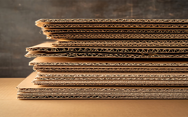 Verschiedene Wellpappe Materialien Verschiedene Wellpappe Materialien