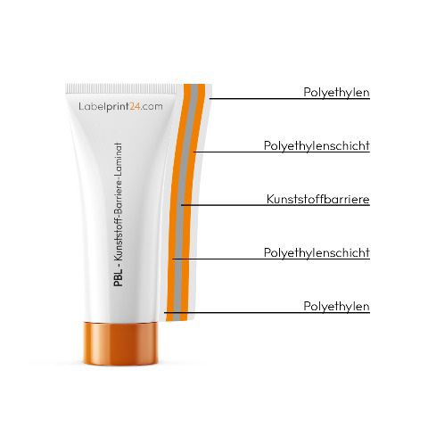 Kunststoff Barriere Laminat (PBL) Tube Kunststoff Barriere Laminat (PBL) Tube